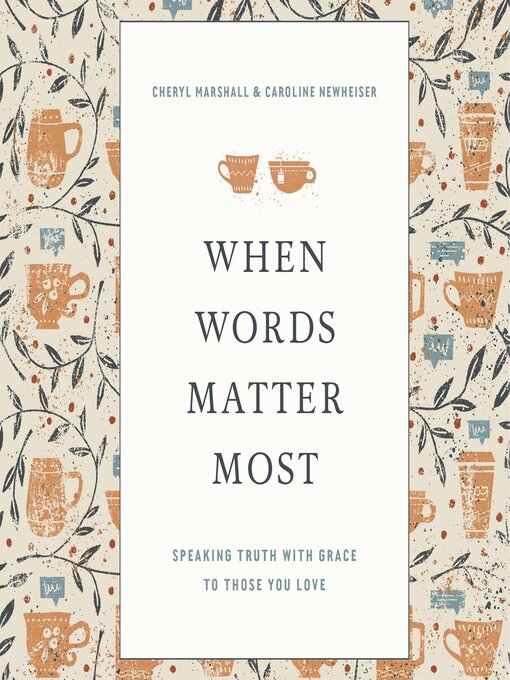 Cover image for When Words Matter Most